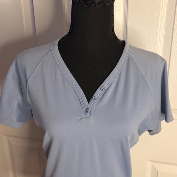The Northface Vneck Women’s Vaporwick Top size Large - Picture 2 of 10